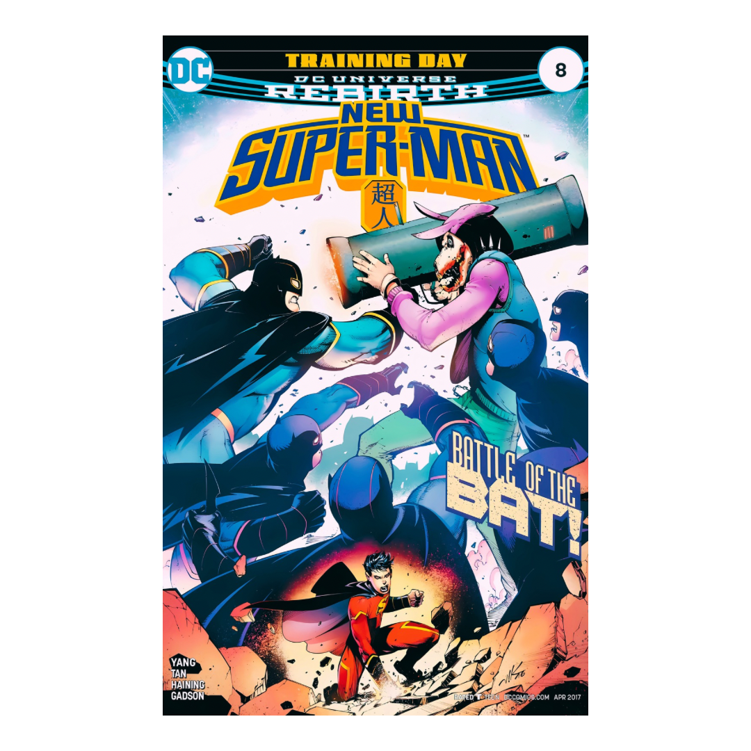 NEW SUPER-MAN - REBIRTH #8