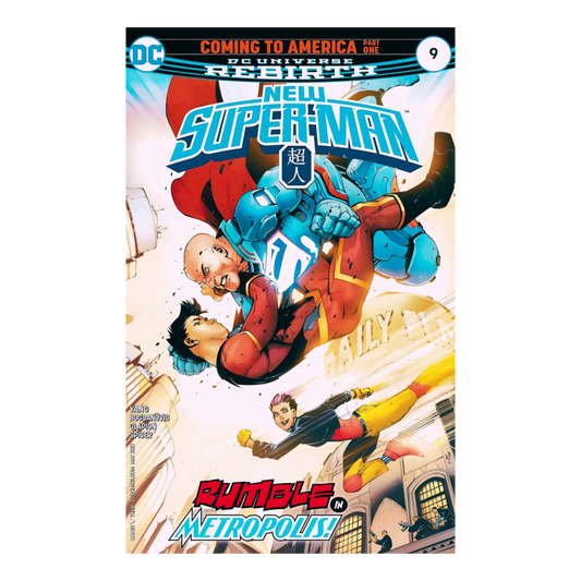 NEW SUPER-MAN - REBIRTH #9