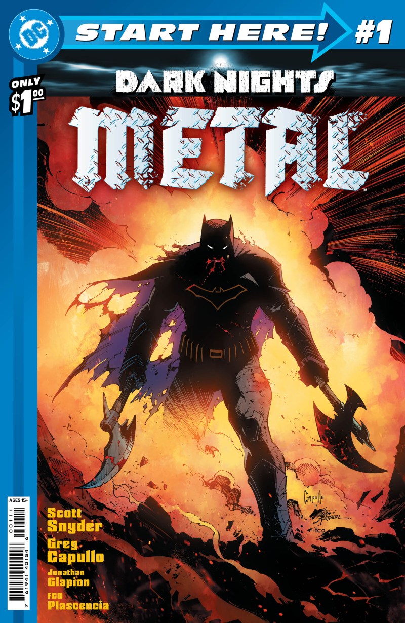 START HERE : DARK NIGHTS METAL #1 (PRE-RELEASE)