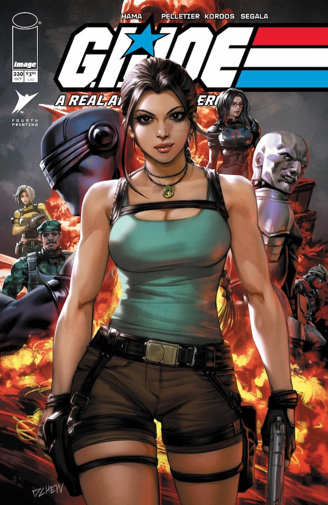 G.I JOE : A REAL AMERICAN HERO #330 4TH PRINT
