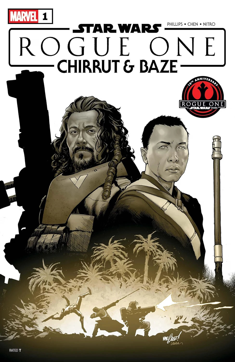 STAR WARS : ROGUE ONE - CHIRRUT AND BAZE #1