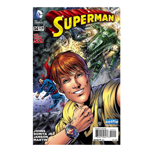 SUPERMAN - NEW 52 #34 VAR 2