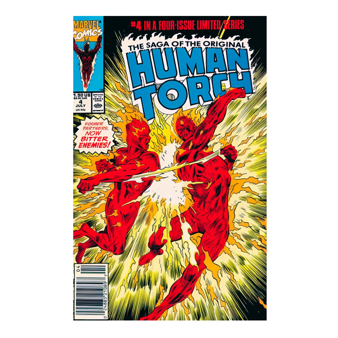 HUMAN TORCH, THE SAGA OF THE ORIGINAL #4 (OF 4)