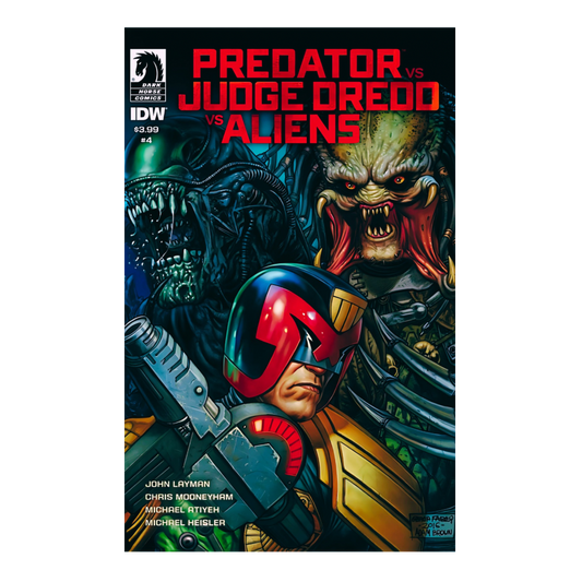PREDATOR VS JUDGE DREDD VS ALIENS - #4