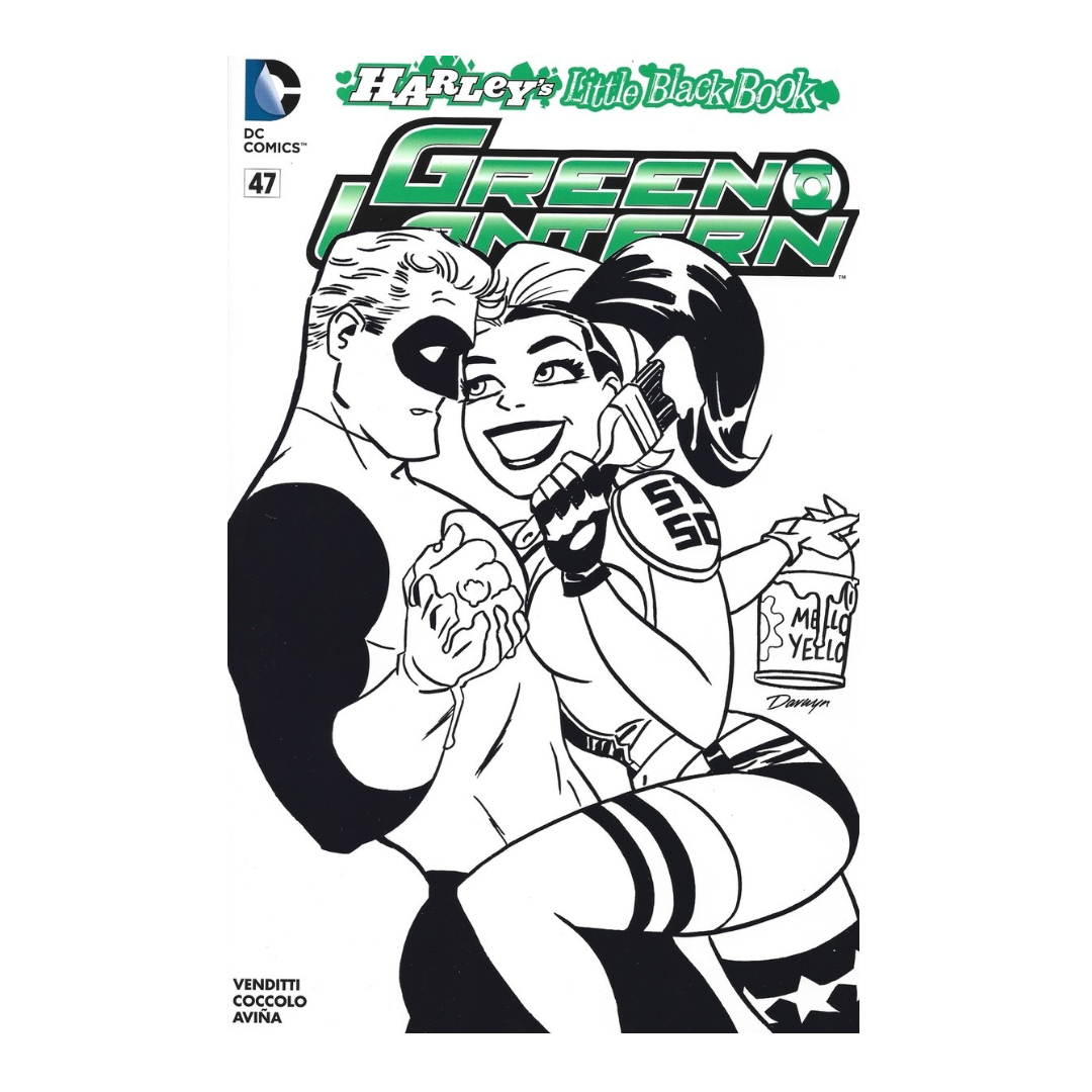 GREEN LANTERN #47 BLK/WHTE CVR (NEW 52)