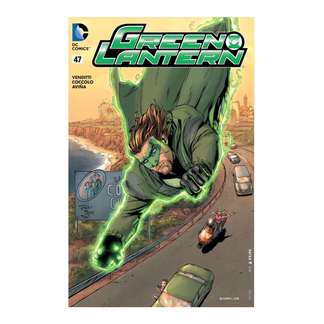 GREEN LANTERN #47 BLK/WHTE CVR (NEW 52)