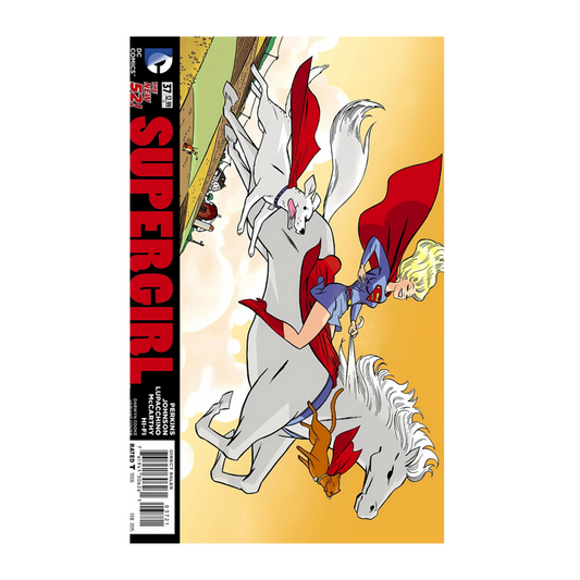 SUPERGIRL - NEW 52 #37 SIDEWAYS VAR
