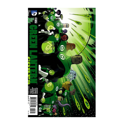GREEN LANTERN CORPS #37 SIDEWAYS CVR (NEW 52)
