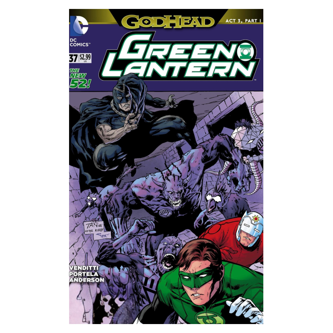 GREEN LANTERN #37 SIDEWAYS CVR (NEW 52)