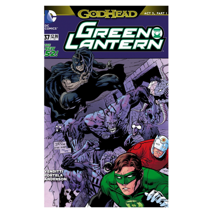 GREEN LANTERN #37 SIDEWAYS CVR (NEW 52)
