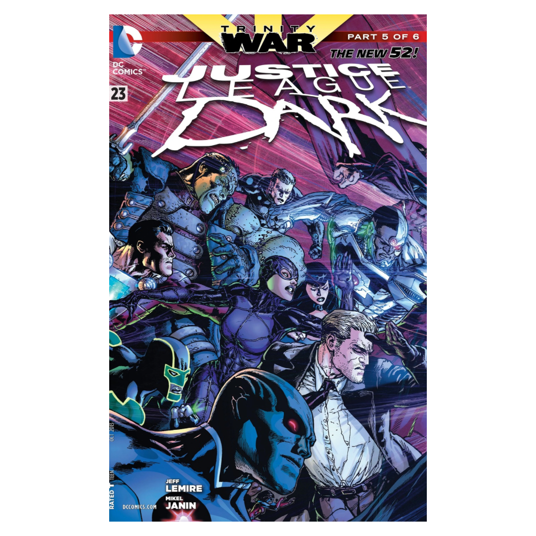 JUSTICE LEAGUE DARK - NEW 52 #23 TRINITY WAR