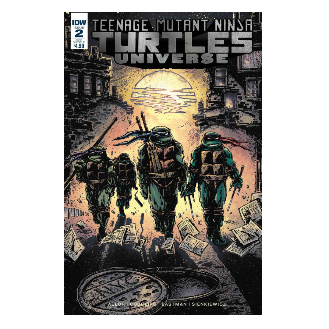 TEENAGE MUTANT NINJA TURTLES UNIVERSE - #2 VAR 3