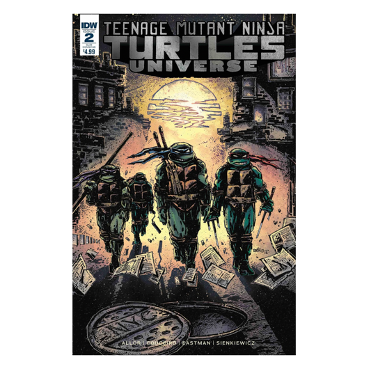 TEENAGE MUTANT NINJA TURTLES UNIVERSE - #2 VAR 3