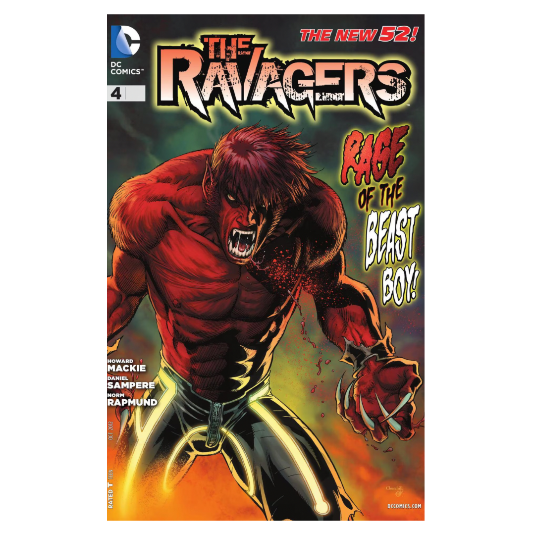 RAVAGERS, THE - NEW 52 #4