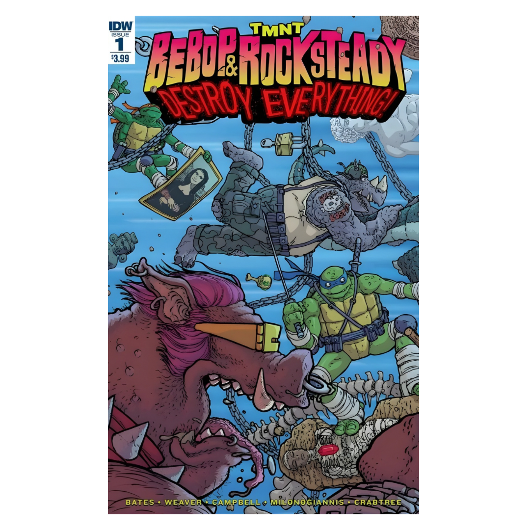 TMNT BEPOP & ROCKSTEADY DESTROY EVERYTHING - #1