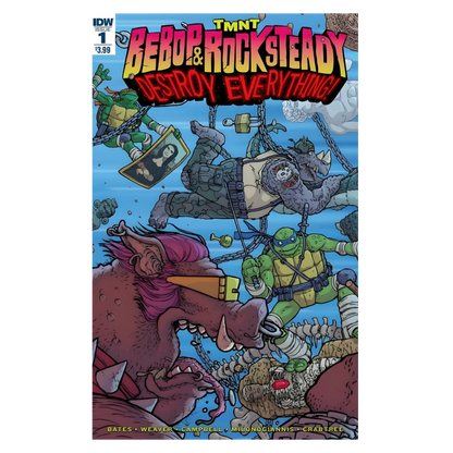 TMNT BEPOP & ROCKSTEADY DESTROY EVERYTHING - #1