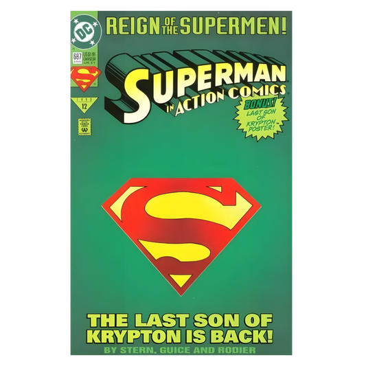 SUPERMAN ACTION COMICS - #687