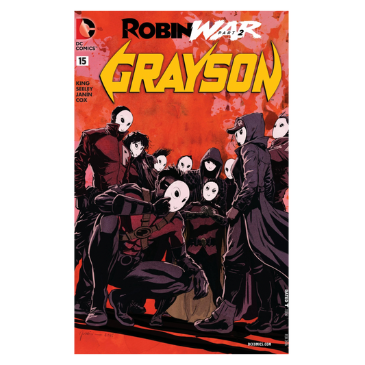 GRAYSON #15 (2016) ROBIN WAR PT 2