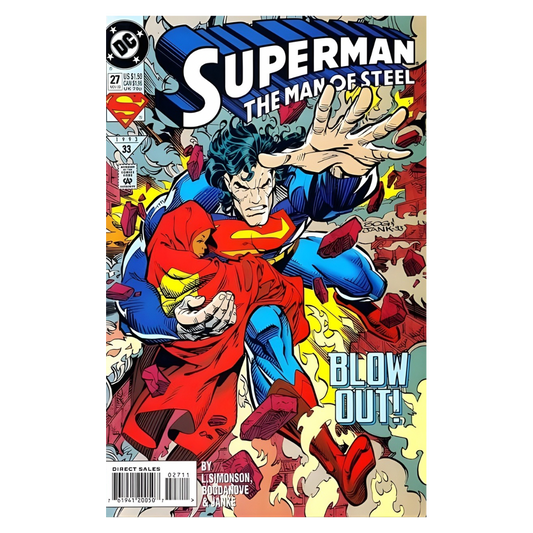 SUPERMAN MAN OF STEEL - #27 1991