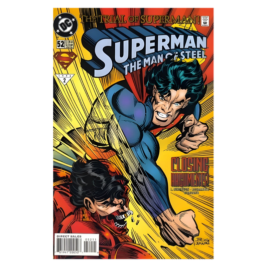 SUPERMAN MAN OF STEEL - #52 1991