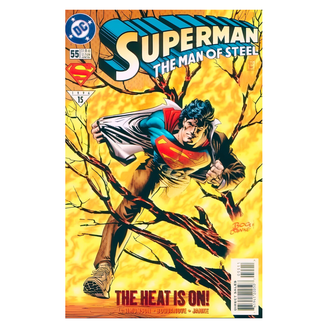 SUPERMAN MAN OF STEEL - #55 1991