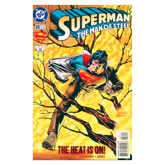 SUPERMAN MAN OF STEEL - #55 1991