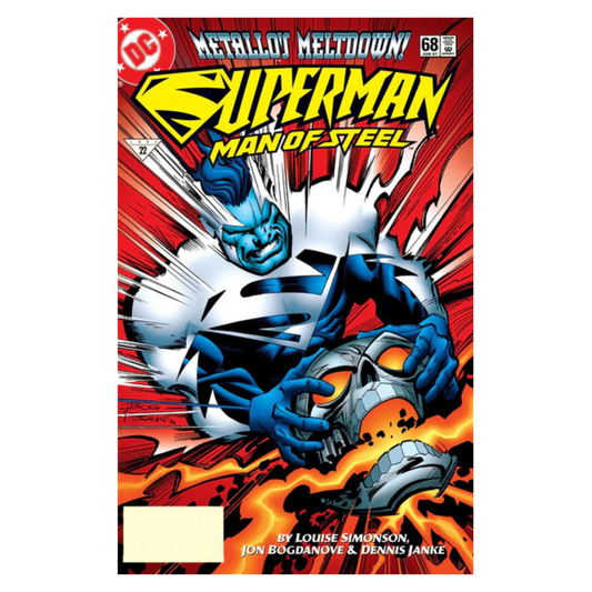 SUPERMAN MAN OF STEEL - #68 1991
