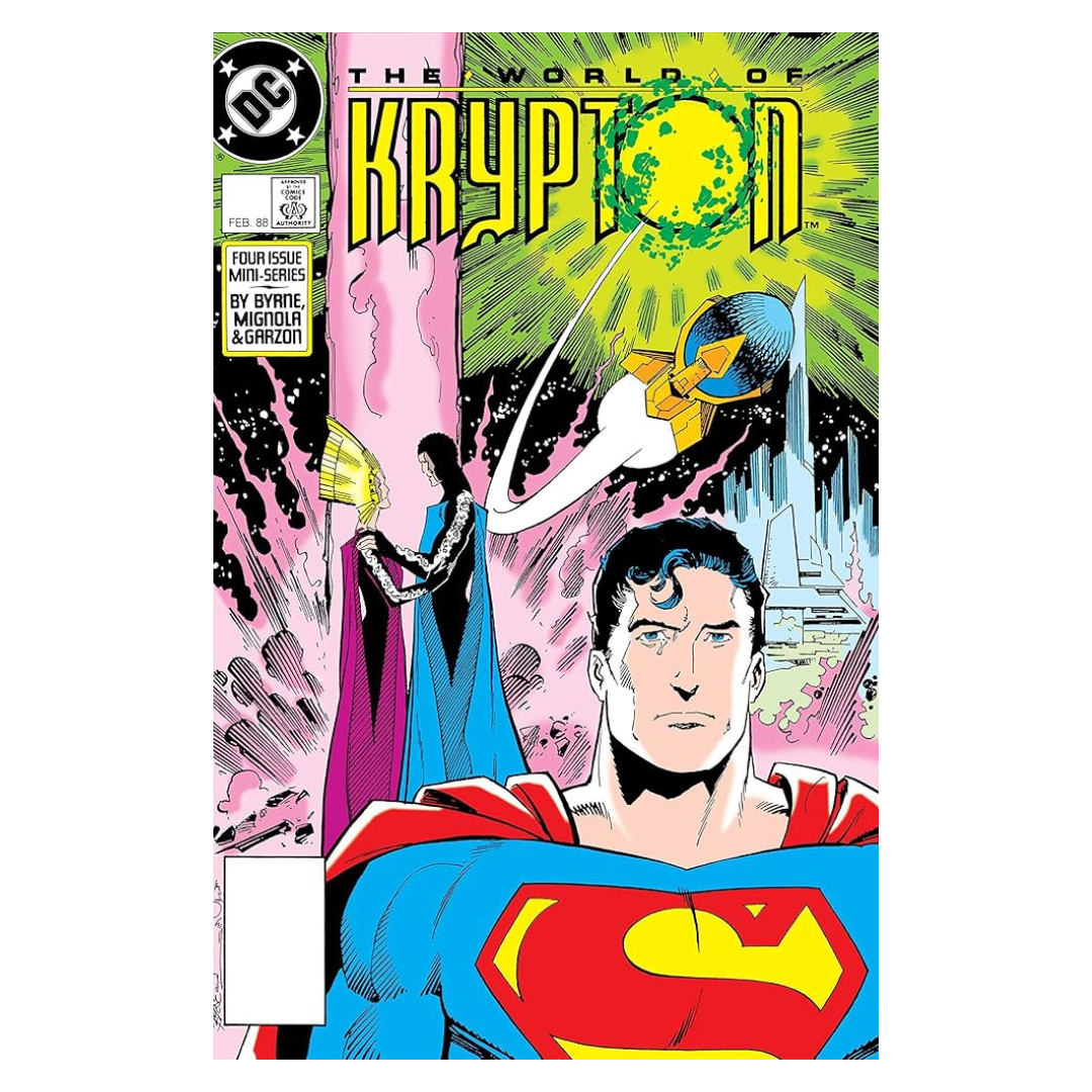 SUPERMAN THE WORLD OF KRYPTON - #4 1988