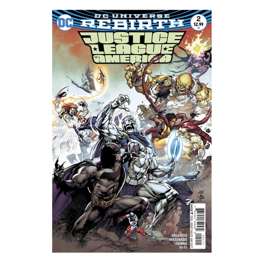 JUSTICE LEAGUE OF AMERICA - REBIRTH #2