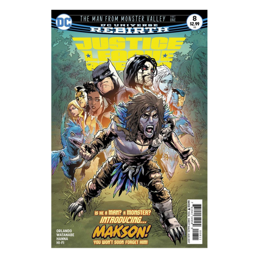 JUSTICE LEAGUE OF AMERICA - REBIRTH #8