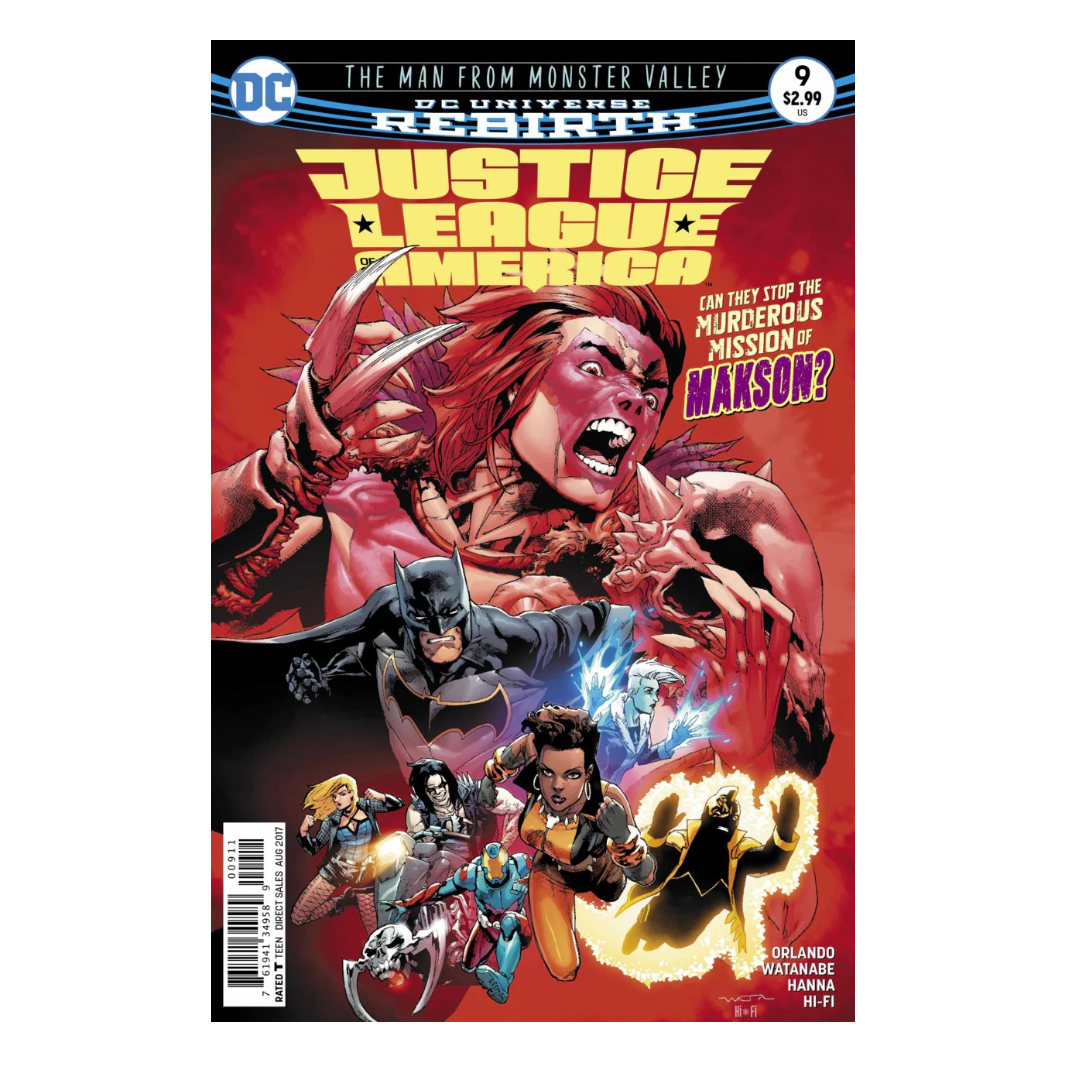 JUSTICE LEAGUE OF AMERICA - REBIRTH #9