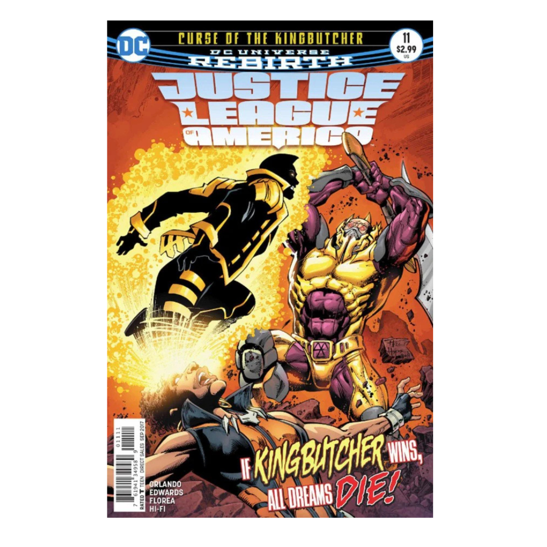 JUSTICE LEAGUE OF AMERICA - REBIRTH #11