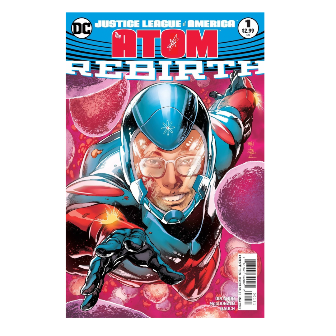 JUSTICE LEAGUE OF AMERICA - THE ATOM REBIRTH #1