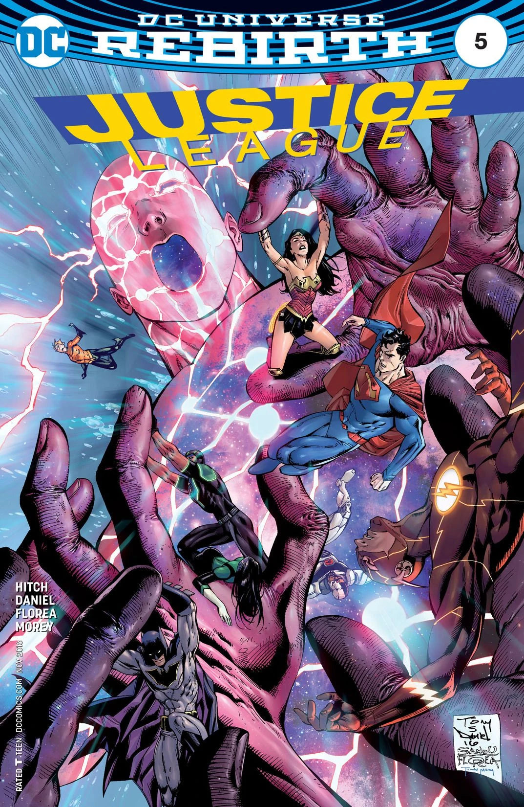 JUSTICE LEAGUE - REBIRTH #5