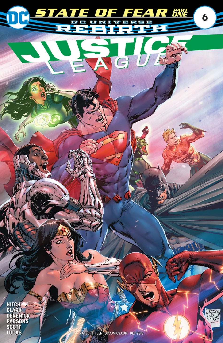 JUSTICE LEAGUE - REBIRTH #6