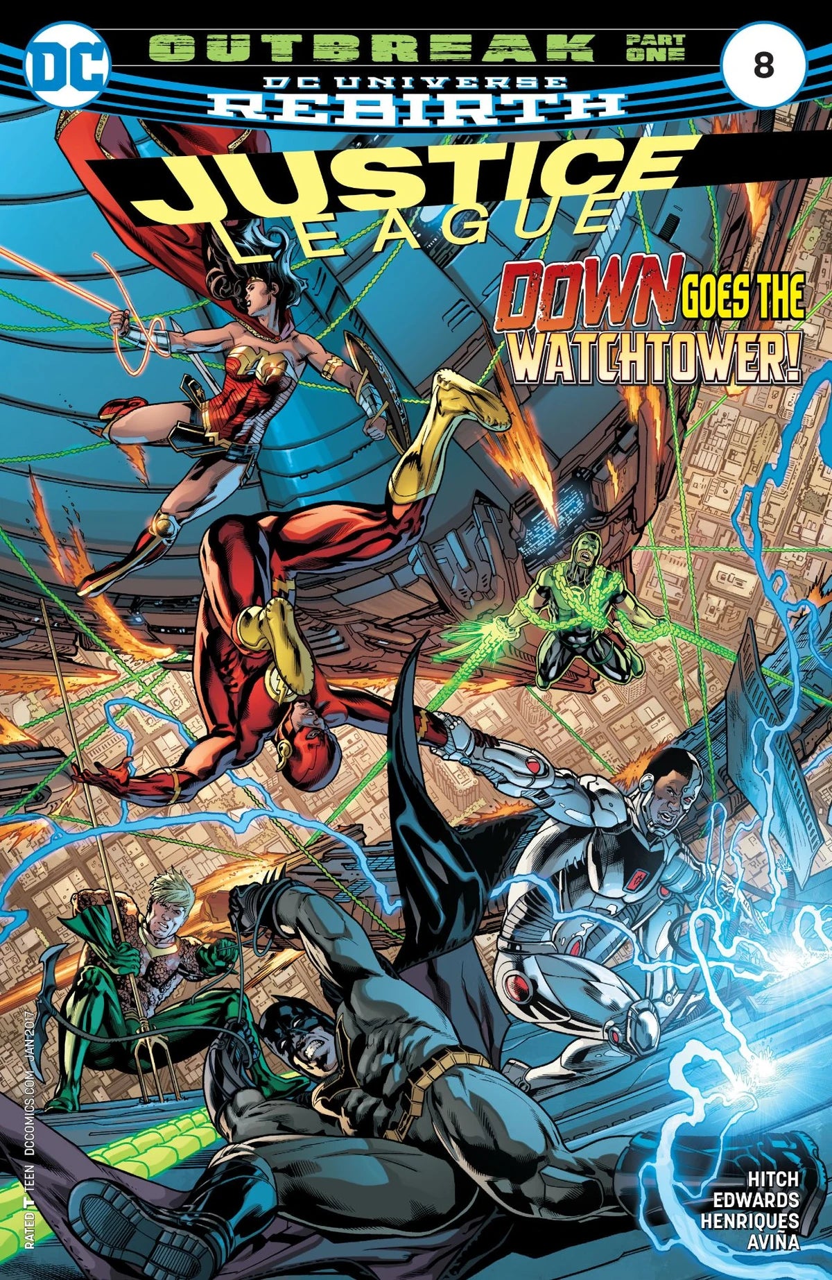 JUSTICE LEAGUE - REBIRTH #8