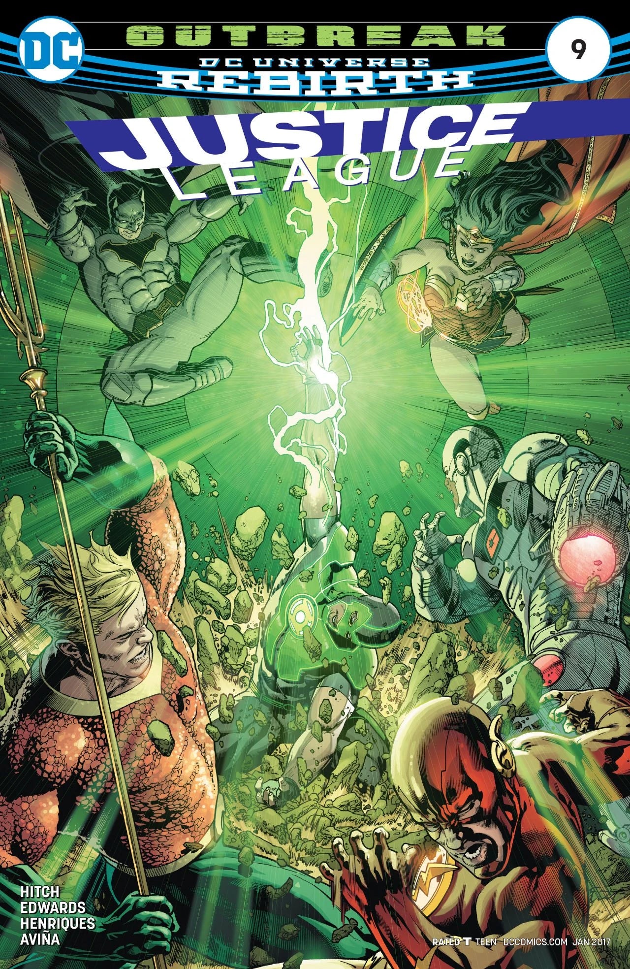 JUSTICE LEAGUE - REBIRTH #9