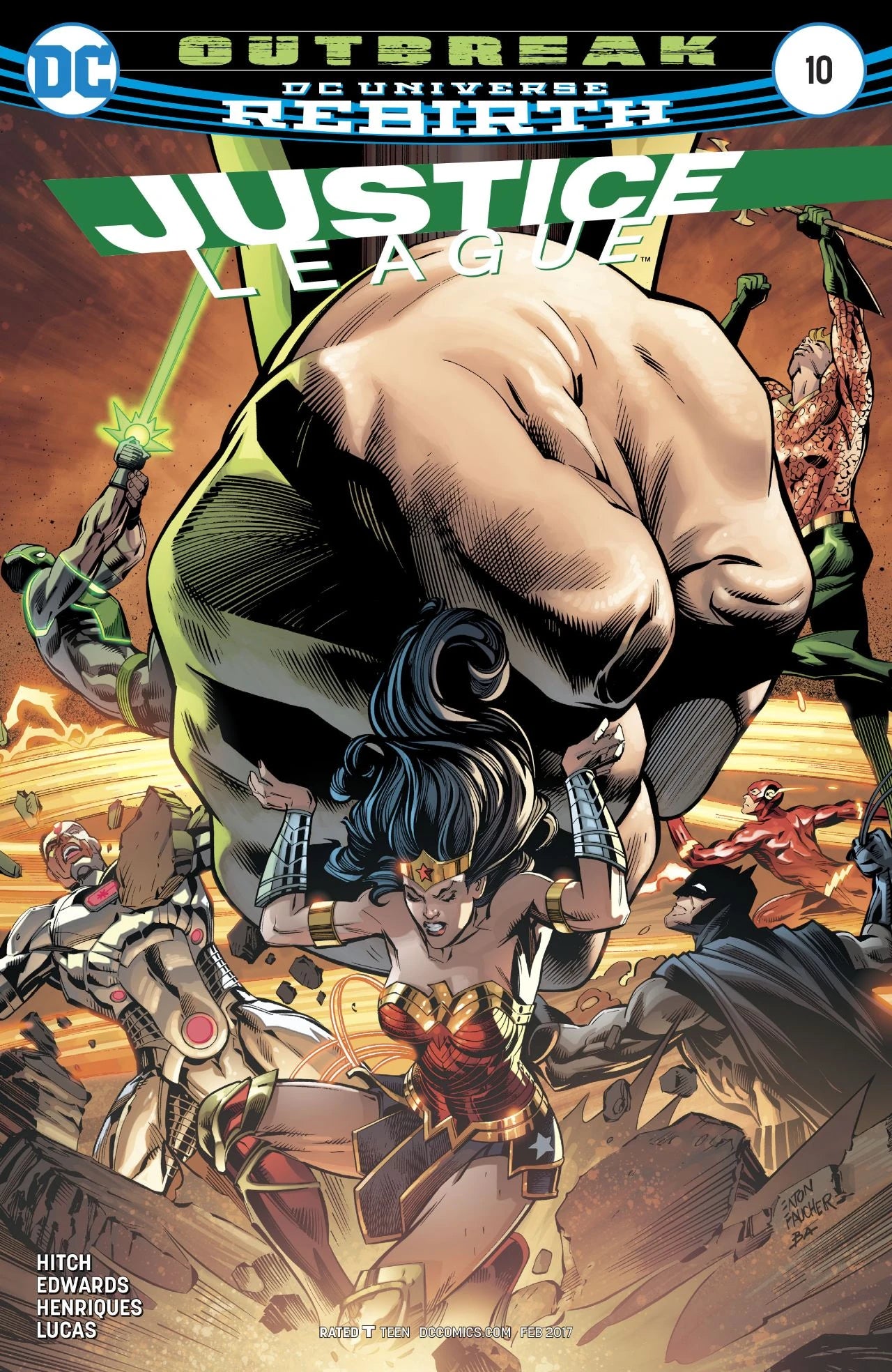 JUSTICE LEAGUE - REBIRTH #10