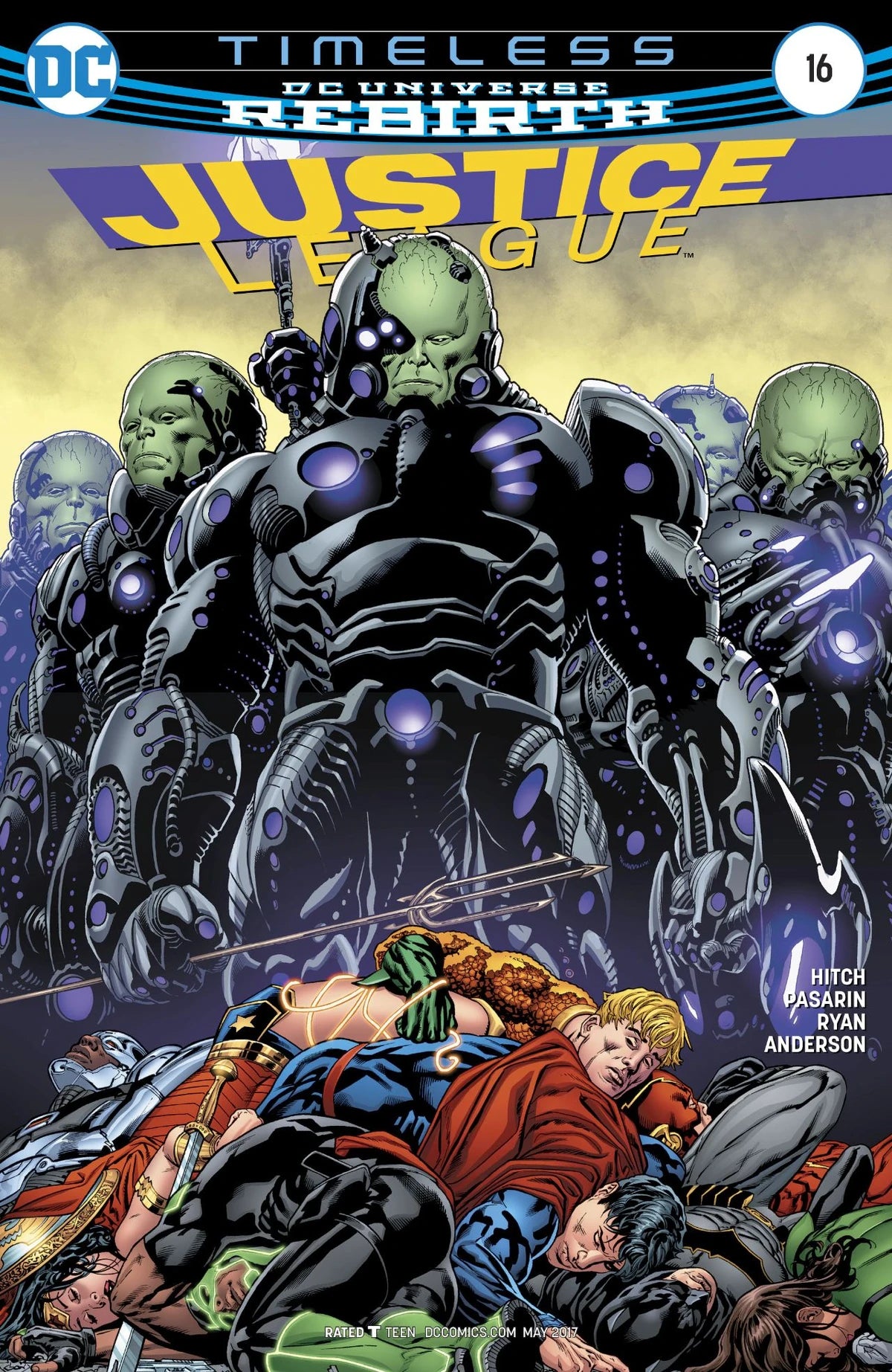 JUSTICE LEAGUE - REBIRTH #16