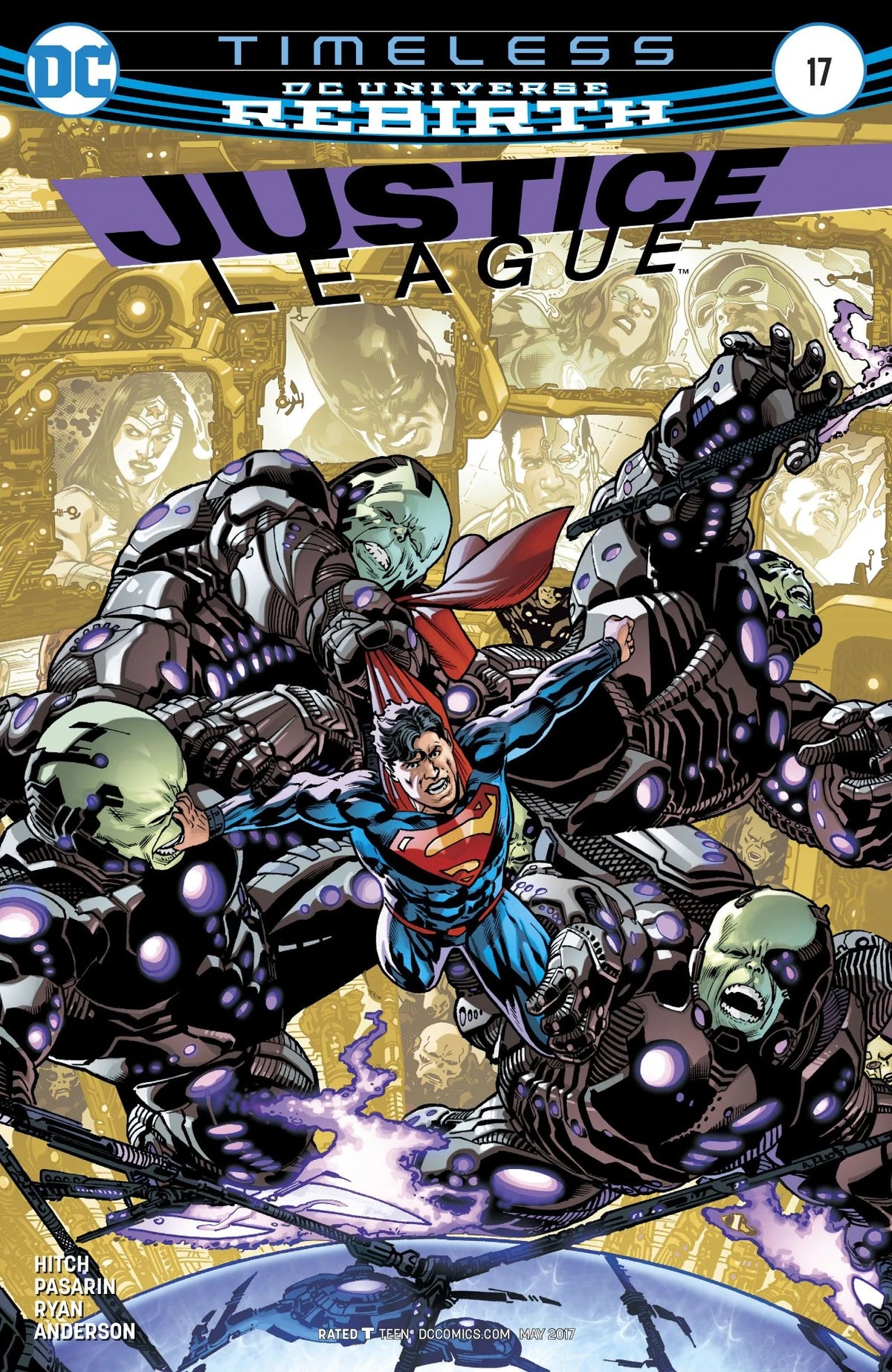 JUSTICE LEAGUE - REBIRTH #17