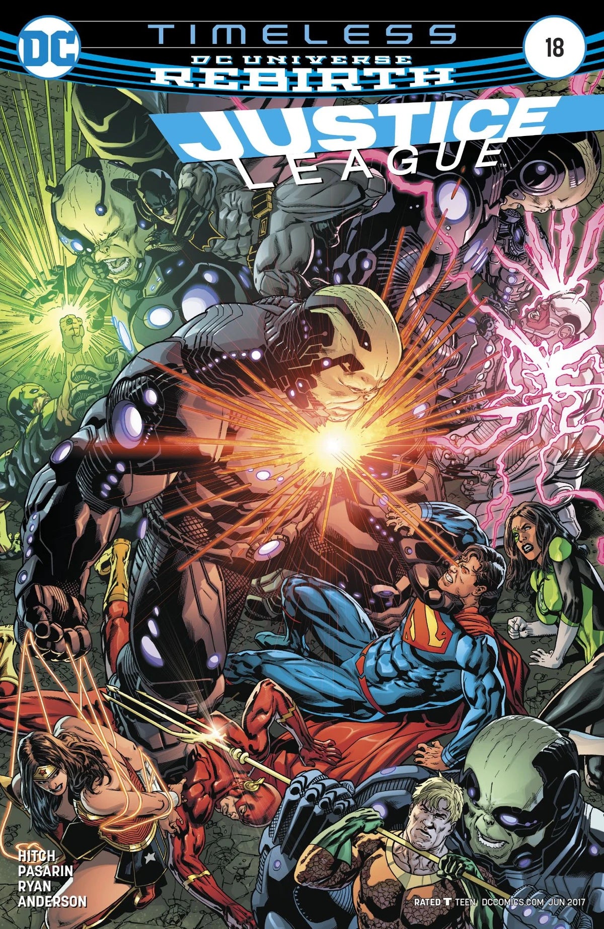 JUSTICE LEAGUE - REBIRTH #18