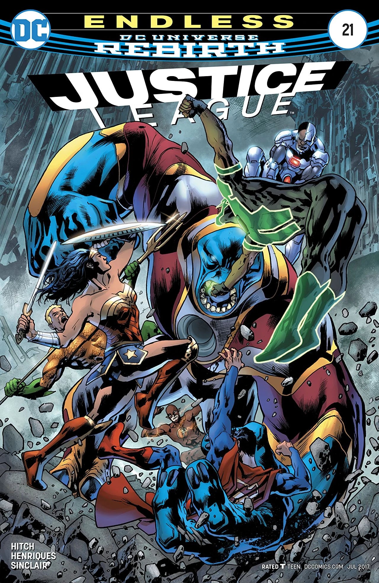 JUSTICE LEAGUE - REBIRTH #21