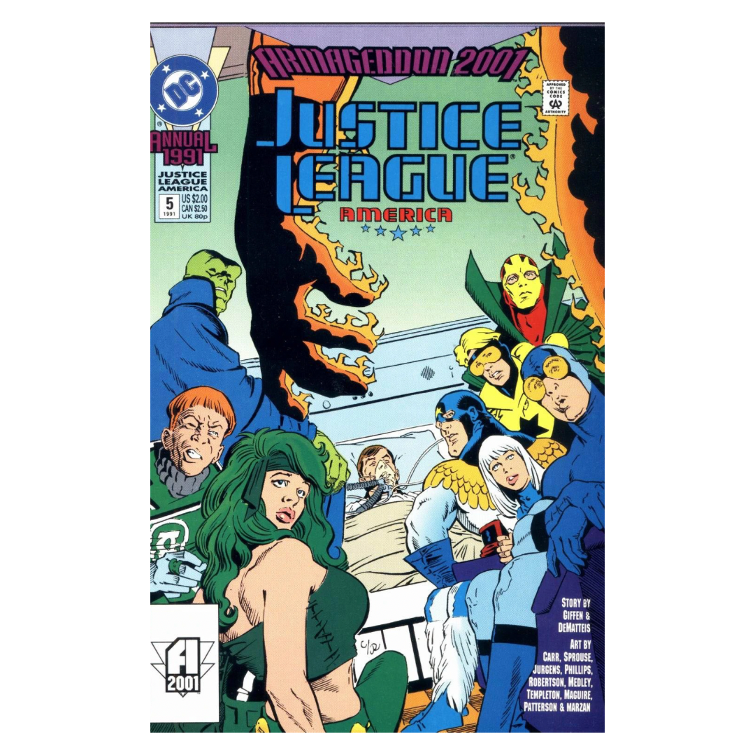 JUSTICE LEAGUE AMERICA ANNUAL - 1987 #5