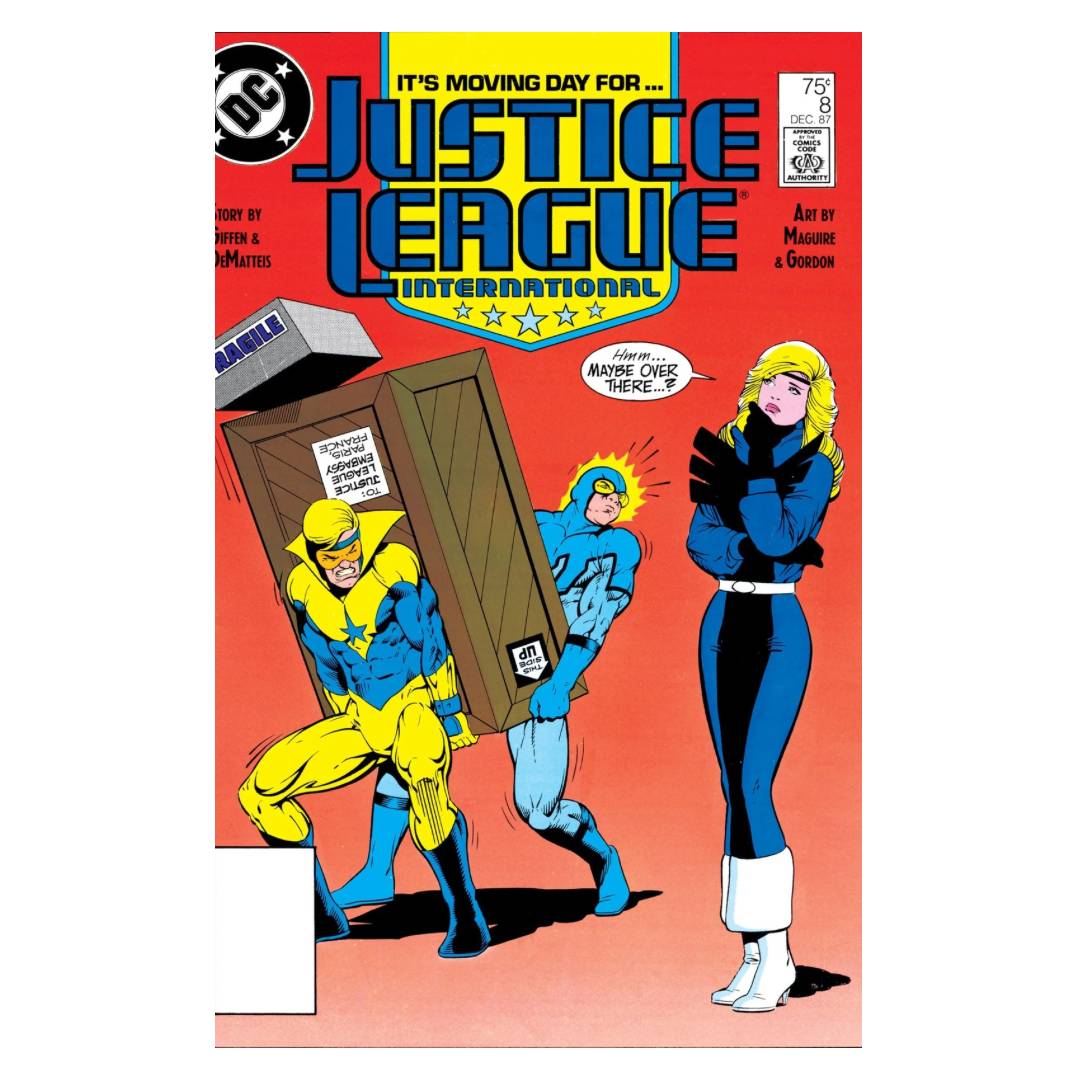 JUSTICE LEAGUE INTERNATIONAL - 1987 #8