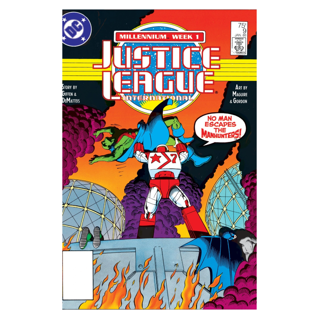 JUSTICE LEAGUE INTERNATIONAL - 1987 #9