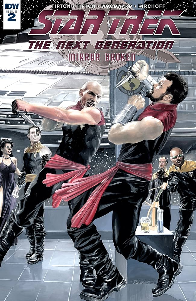 STAR TREK THE NEXT GENERATION - MIRROR BROKEN #2