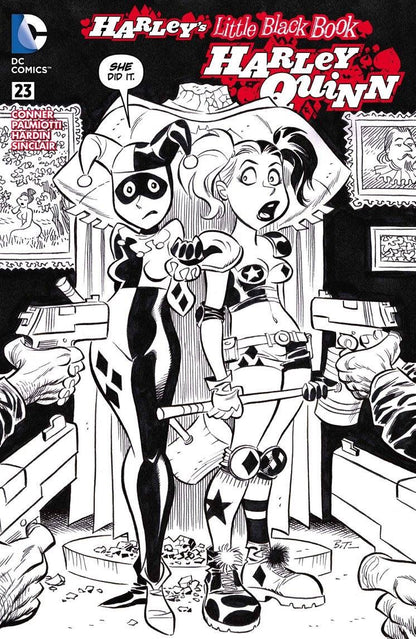 HARLEY QUINN #23 BLK/WHTE CVR (NEW 52)