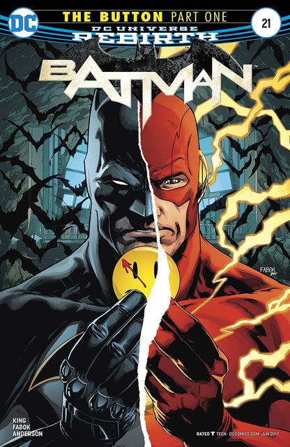 BATMAN #21 THE BUTTON (REBIRTH)