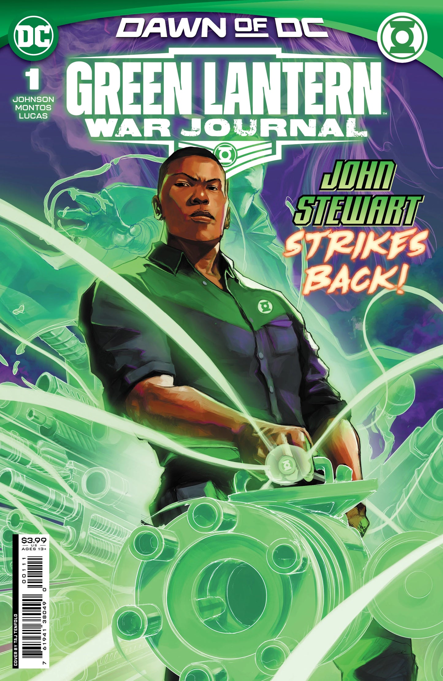 GREEN LANTERN WAR JOURNAL #1 (DAWN OF DC)