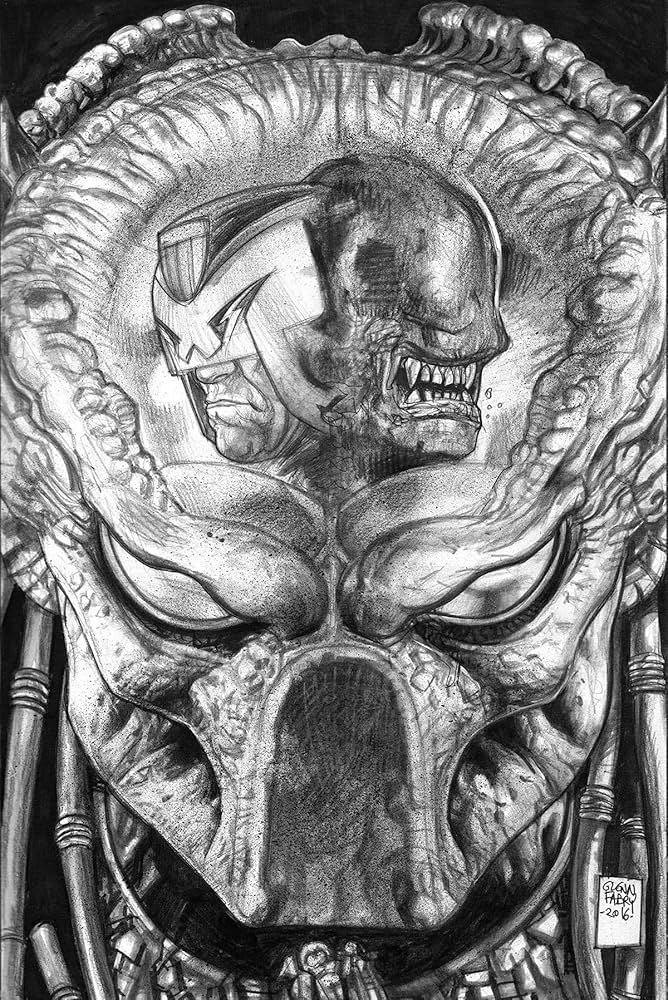 PREDATOR VS JUDGE DREDD VS ALIENS - #3
